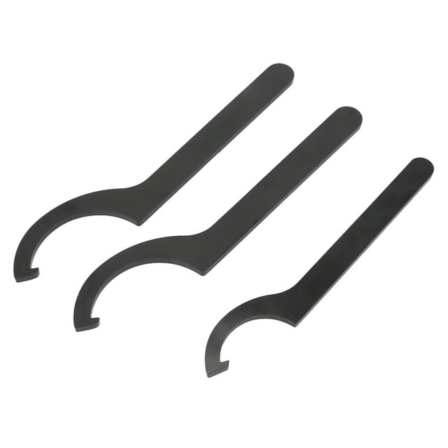 3 uds llave de resorte de amortiguación gancho de llave en forma de C acero ajustable Universal para coche