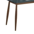 thumbnail image 2 of Roundhill Furniture Roskilde Solid Wood Writing Desk with Hutch in Gray, 2 of 7