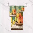 thumbnail image 5 of 3 Piece Bath Towels Set Bath Towel, Hand Towel and Face Towel for Bathroom, Gym, Hotel Vase and Fruit Pattern, 5 of 8