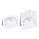 thumbnail image 1 of 50 Uds. De tarjetas de lugar para bodas, tarjetas de mesa de Buffet, Blanco Yuyangstore tarjeta del lugar, 1 of 8