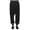Black, variant on Mens Rayon Solid Readymade Harem Pajama Ethnic Wear Elastic Bottom Pant
