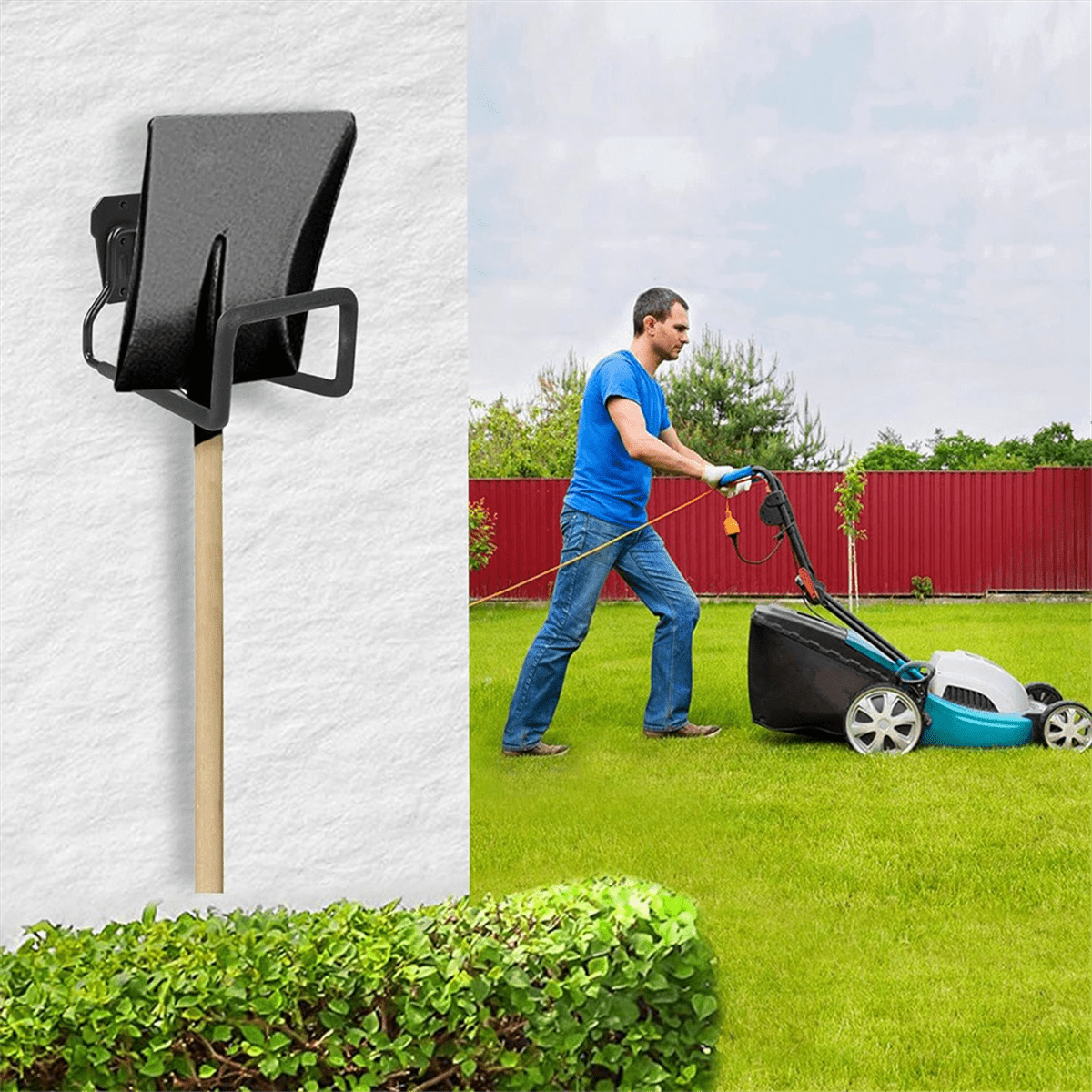 Holder - Hose Hanger Wall Mounted Water Hose Holder for Outside , Hose Reel Hose Hooks