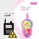thumbnail image 2 of Walkie Talkies LAEBUILD para niños de largo alcance, color rosa, paquete de 2, 2 of 7
