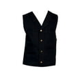 thumbnail image 2 of Scully RW041K-BLK-M Kids Rangewear Frontier Vest- Black- Medium, 2 of 2