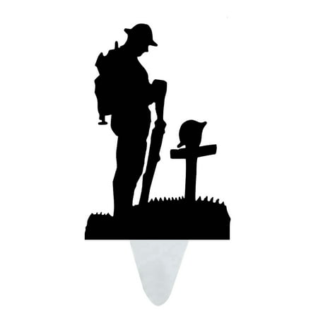 

Garden Kneeling Soldier Decoration Easy To Install Wrought Garden Decoration Does Not Fade Kneeling Soldier As A Housewarming Christmas Signs Indoor Valentines Day Garden Flag Cheese Markers Signs