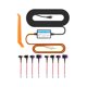 thumbnail image 1 of Speravity Kit de cable duro para cámara de salpicadero de coche, 12 V-24 V a 5 V, grabadora de Cable de fusible DVR eléctrico automotriz, ajustador de Cámaras de salpicadero de coche Speravity VI017964-00B, 1 of 6