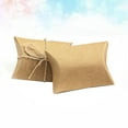 thumbnail image 2 of MEIBUTYUP 100pcs Brown Paper Candy Favor Boxes Pillow Shape for Thanksgiving Party Decoration, 2 of 6