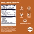 thumbnail image 2 of GU Energy Gel, Salted Caramel, 1ct - 1.1oz Packet, Energy Booster for Running, 2 of 5