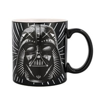 Star Wars Darth Vader and Stormtrooper Decorative Masks 20-Ounce Ceramic Mug