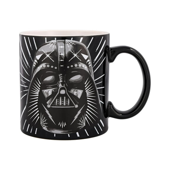 Star Wars Darth Vader and Stormtrooper Decorative Masks 20-Ounce Ceramic Mug
