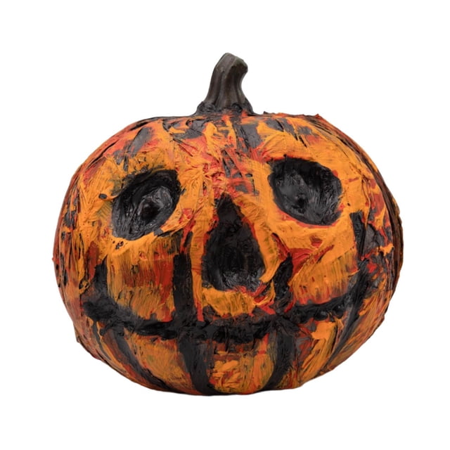 Elodie Halloween Pumpkin Lantern Decor Practical Lamp Props for Tabletop Yard Party