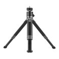 thumbnail image 1 of Trípode Mini trípode de aleación de aluminio + Rótula de bola de doble uso Soporte de trípode portátil Agarre Rótula de bola giratoria con tornillo de 1/4 de pulgada Montura de zapata fría para cámara Maboto Trípode, 1 of 7