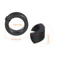 thumbnail image 2 of Uxcell Shaft Collar, 1" Bore Carbon Steel Set Screw Clamping Collars Black 4 Pack, 2 of 4