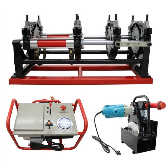 Hydraulic Pipe Fusion Welder 4 Clamps Pipe Welding Machine Butt Fusion Welding Machine
