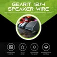 thumbnail image 2 of GearIT 12/4 Speaker Wire (250 Feet) 12AWG Gauge, Brown 4-Conductors / Outdoor Direct Burial in Ground / in Wall / CL3 CL2 Rated - OFC Oxygen-Free Copper, Brown 250ft, 2 of 6