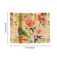 thumbnail image 6 of Kdxio Vintage Bird Wall Hanging Tapestries Banner For Bedroom College Dorm Home Living Room Party Decor 29X37 In, 6 of 8