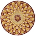 thumbnail image 2 of SAFAVIEH Novelty NOV603P Handmade Rust / Gold Rug, 2 of 6