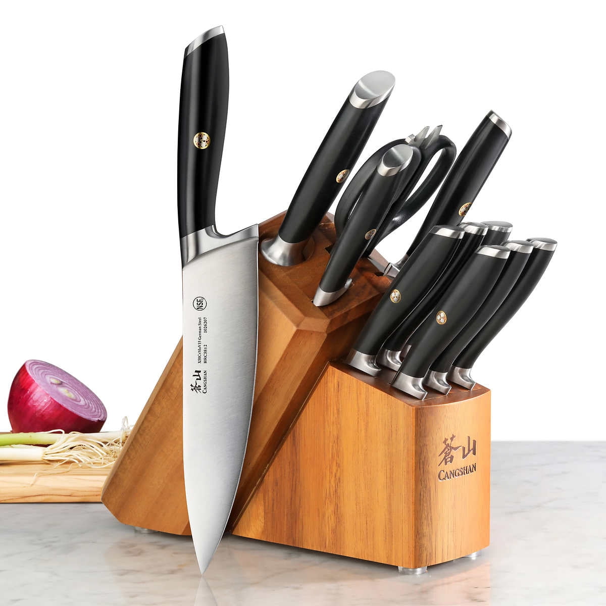 Cangshan L Series 12Piece German Steel Knife Set