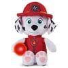 PAW Patrol, Snuggle Up Marshall Plush with Flashlight and Sounds, for Kids Aged 3 and up