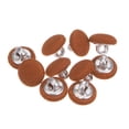 thumbnail image 1 of 10uds 16L Botones de Costura Unique Bargains Redondo Metal 10mm Naranja, 1 of 5