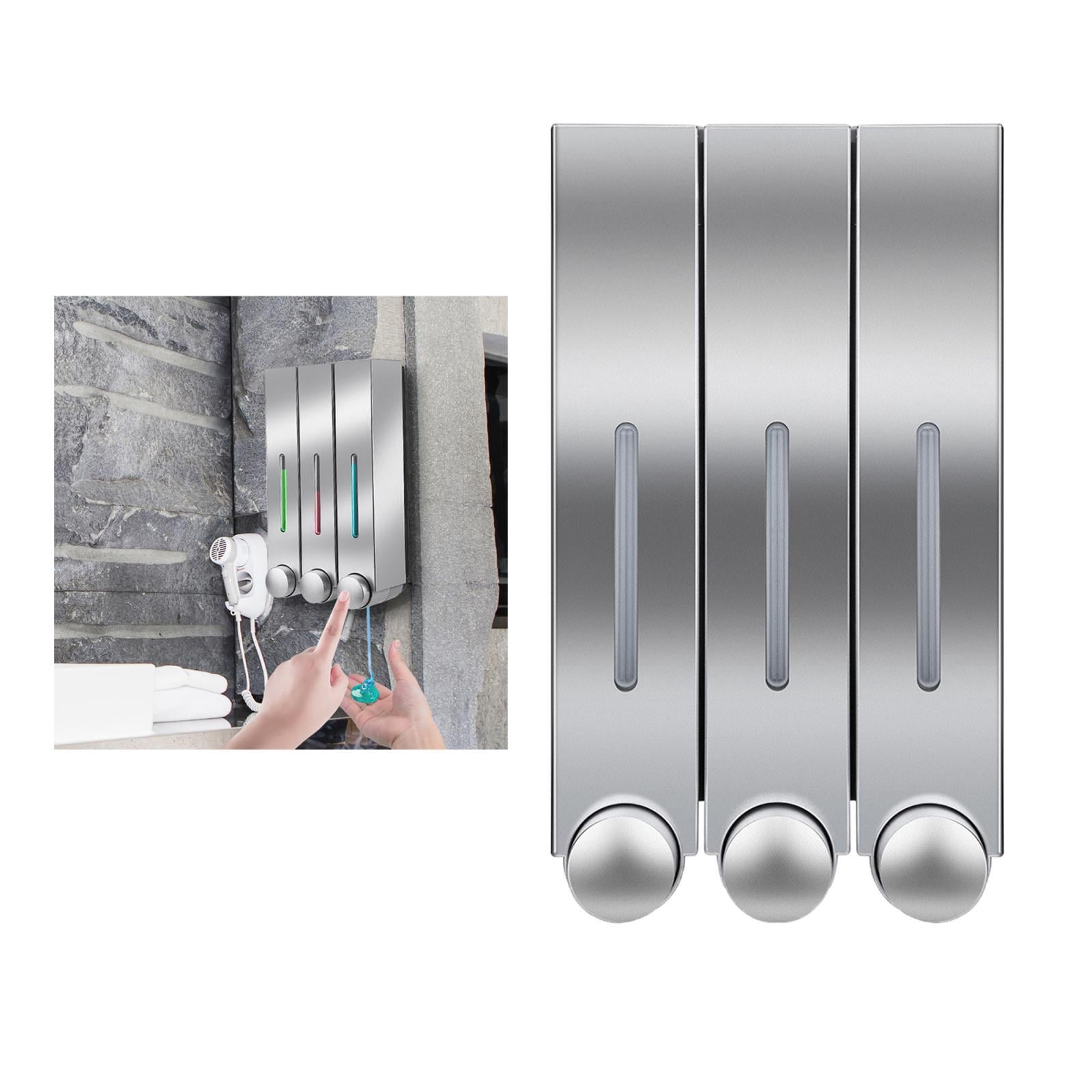 Soap Dispenser Pump Bottles Manual Lotion Liquid Gel Dispenser Wall Mount for Kitchen Bathroom ,