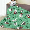 thumbnail image 6 of Pofeuu Christmas French Bulldog Print Ultra-Soft Micro Fleece Blanket,for Bed Or Sofa,All Season Throw Blankets Flannel Blanket-50"x40", 6 of 7