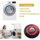 thumbnail image 2 of 4581EL2002C for , , Dryer Drum Roller Assembly Fit Wheel 4581EL3001C, PS8260240(8PCS), 2 of 5