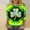 C, variant on Glitter Sequin Womens 3/4 Sleeve Shirts Trendy Spring Loose Fit Tunic Tops St Patricks Blouses Funny Shamrock Graphic Tees, A XXL