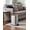 Sliver, variant on TEQIN 1.6 Gal / 6L Stainless Steel Bathroom Garbage Can With Lid, Slim Waterproof Garbage Can For Bedroom, Step-On Trash Bin With Inner Bucket, Rear Handle, Small Trash Can With Soft Close Lid