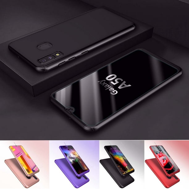 Galaxy A50 A50S A30S Cases, Galaxy A50 A505U Screen Protector, Njjex Ultra Thin Hard Slim Case