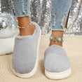 thumbnail image 6 of Gaexia Slippers for Women Fuzzy,Cozy Lined Slippers for and Indoor Outdoor Winter Warm Soft Comfortable On Shoes,Outdoor Slippers, 6 of 7
