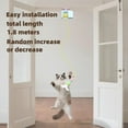 thumbnail image 3 of CeleryPets Autobounce USB-C Ceiling Cat Teaser, Meowvo Upgraded Smart Ceiling Cat Teaser, Interactive Electric Cat Toy with Self Adhesive Suction Cup Indoor Door Frame Hanging, 3 of 8