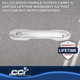 thumbnail image 4 of Coast To Coast Exterior Door Handle Cover CCIDH68585B Chrome Plated; ABS Plastic; Lever Only; With Driver Side Keyhole/Without Passenger Side Keyhole; With Covers For 4 Doors, 4 of 5