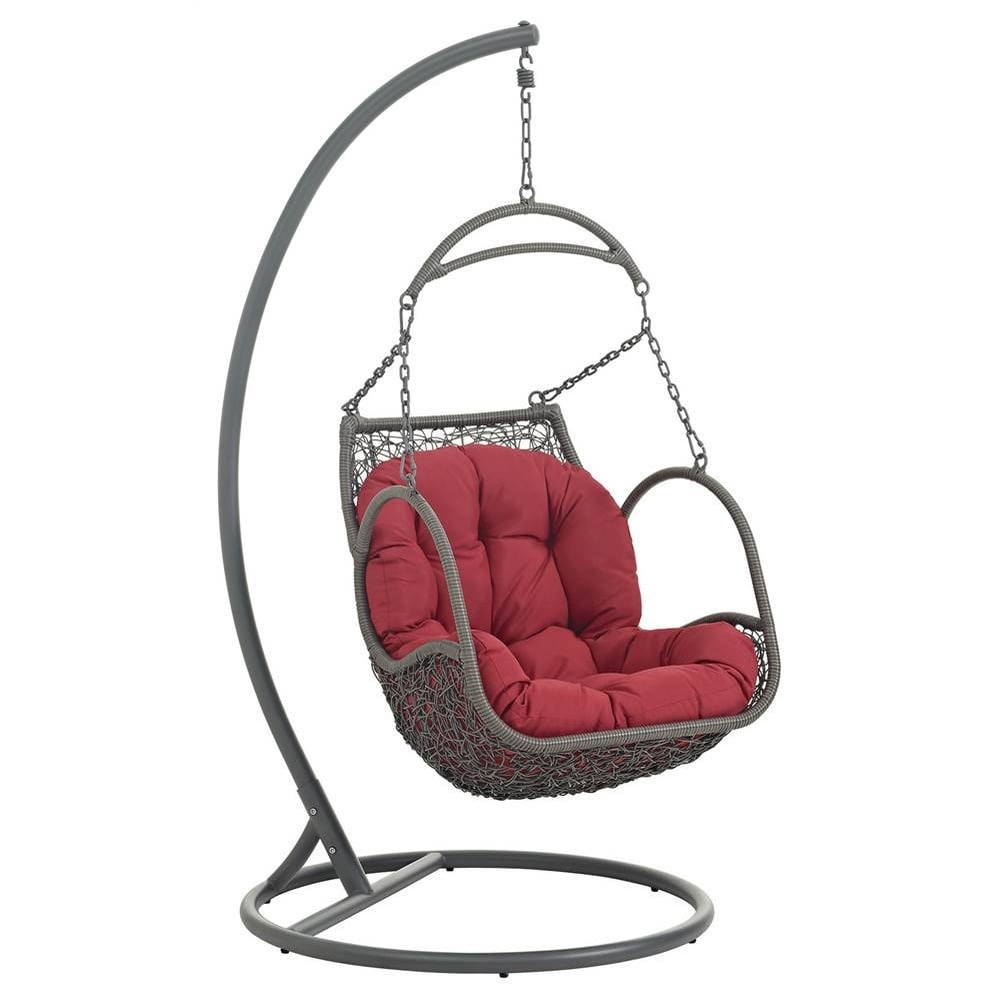 Modway Arbor Wicker Hanging Swing Chair