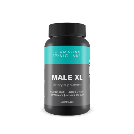 MALE XL By Amazing Bio Labs - Dietary Supplement - Enhance Performance - Increase (Best Way To Increase Male Stamina)