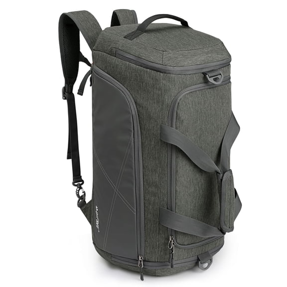 G4Free Sports Travel Duffel Bag 45L/60L with Shoe Compartment and Wet Pocket for Men and Women