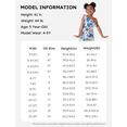 thumbnail image 3 of Disney Stitch Girls Dresses Graphic Floral Ruffled One Shoulder Outfits for Summer, Sizes 2-6, 3 of 8