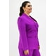 thumbnail image 2 of Blazer doble botonadura Roman Fashion /Tallas Extras, 1370 (Magenta) fucsia oscuro 40, 2 of 7