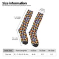 thumbnail image 3 of Womens Autism Awareness Puzzle Piece Knee High Socks Comfy Thermal Boot Long Socks, 3 of 7