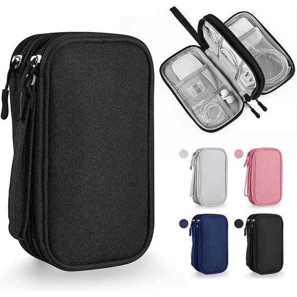 Estuche para Accesorios Electrónicos Universal Malubero Color Negro