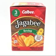 Calbee Jagabee Ketchup Fry Cut Potato Crisps 3.18oz/ 90g