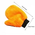 thumbnail image 6 of Soft Car Washing Gloves Double-sided Fleece Microfiber Chenille Drying Cloth Car Body Window Tire Cleaning Glove Thicken, 6 of 6