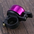 thumbnail image 4 of Aluminum Alloy Handlebar Bell Bike Ring Ringer Road Bikes MTB Horns Cycling Bell Accessories (Purple), 4 of 7