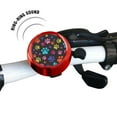 thumbnail image 4 of WIRESTER Bicycle Bell Red Aluminum Alloy Mini Bike Bell With Ring Horn Accessories for Adults Men Women Kids Girls and Boys - Multicolor Paws Dog, 4 of 7
