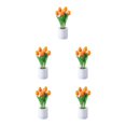 thumbnail image 3 of Cateissary Compatible con múltiples dispositivos La lámpara ayuda en el hogar Regalo elegante para cualquier ocasión Lámpara de flores Type2 NO2, 3 of 6
