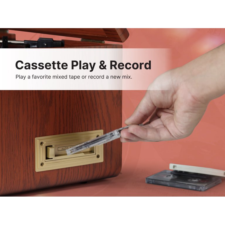 Victor, Monument 8-in-1 Turntable Music Center, VWRP-5000