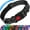 Black, variant on HKEEY Dog Collar, Adjustable Reflective Nylon Dog Collar Classic Solid Colors, Soft Neoprene Padding for Small Medium Sized Dogs Neck (9-14.2 inch)
