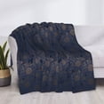 thumbnail image 3 of Fuzoiu Sunflowers Print Flannel Blanket,Throw Blanket,Flannel Home Decor,Fleece Bed Blankets,Cozy Soft Blanket for Bed, Sofa, Camping, and Travel-80"x60", 3 of 6