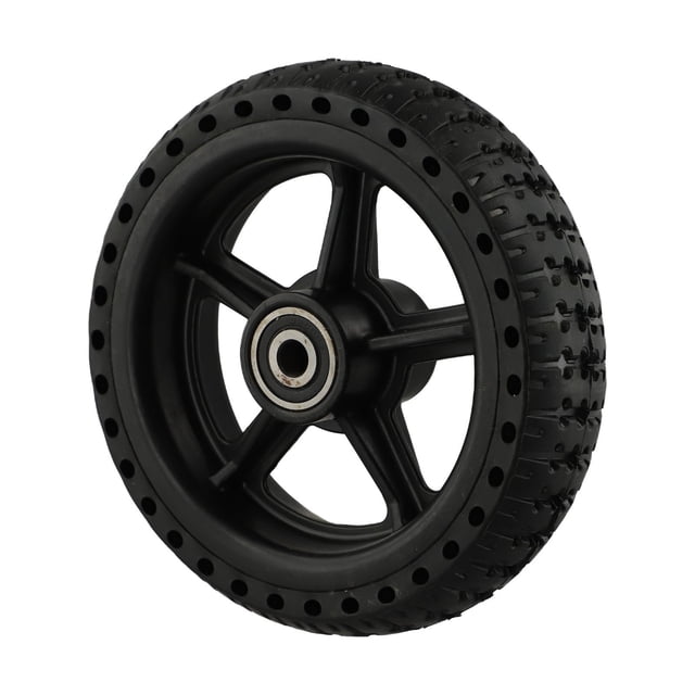 Pneu Plein 6,5 Pouces 6,5x45 Moyeu de Roue Pneu pour Trottinette Électrique Équilibre des Roues Pneu en Nid d'Abeille