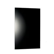 WarmlyYours Ember Heating Panel Glass Black Plug-in 800W - 47 in. x 24 in., 6.7A